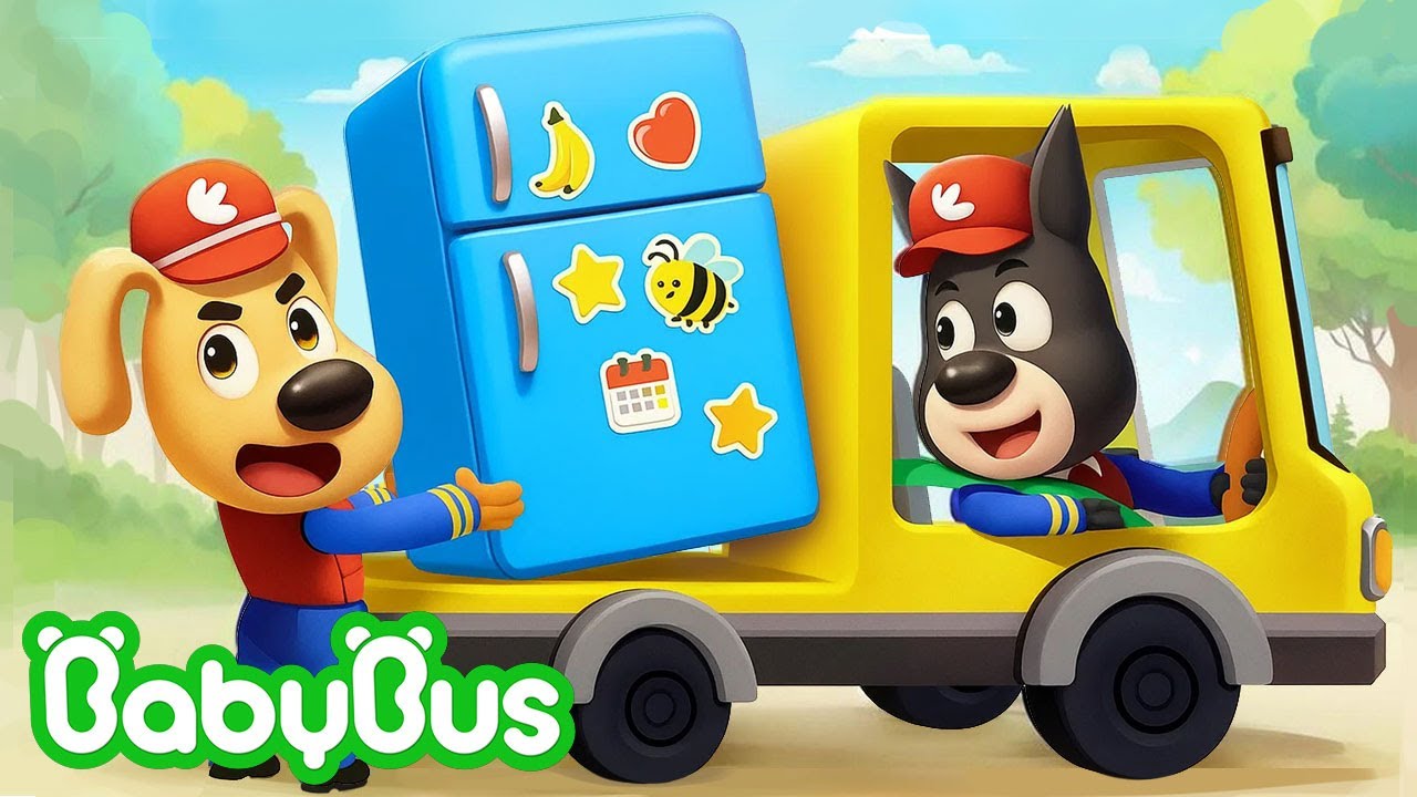 Entregador📦| Detetive Labrador | Desenhos Animados & Desenhos Infantis 🐼 por BabyBus