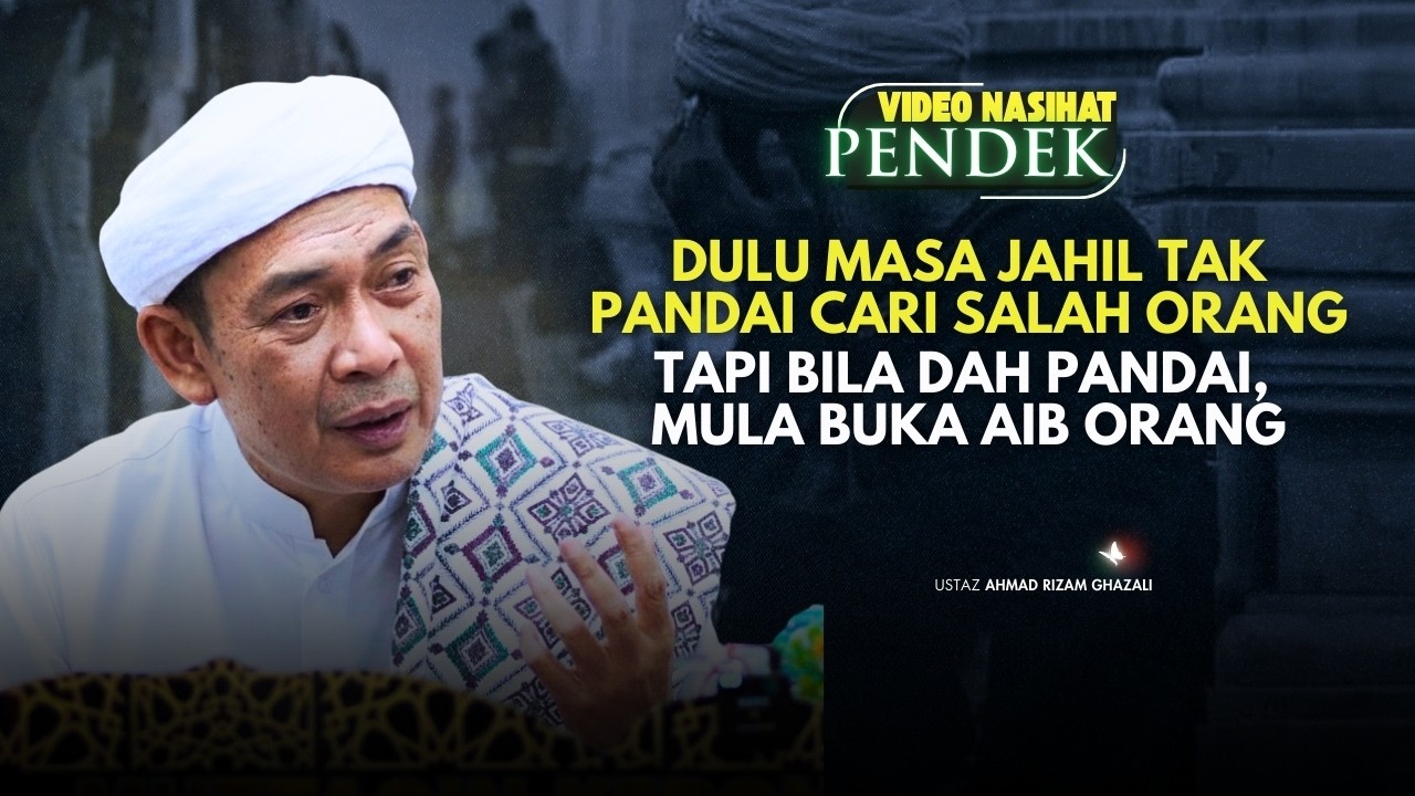 USTAZ AHMAD RIZAM - ADAKAH KITA BERSEDIA JIKA DITAKDIRKAN MATI ESOK