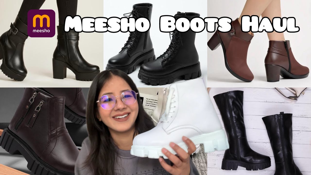 Meesho Boots Haul 2025 | Affordable Winter Footwear👢 #meesho 