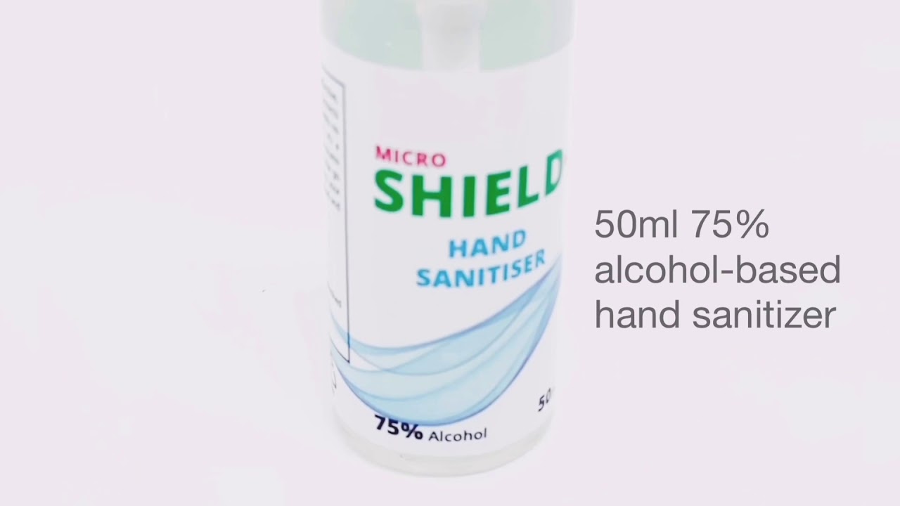 Micro shield hand sanitizer
