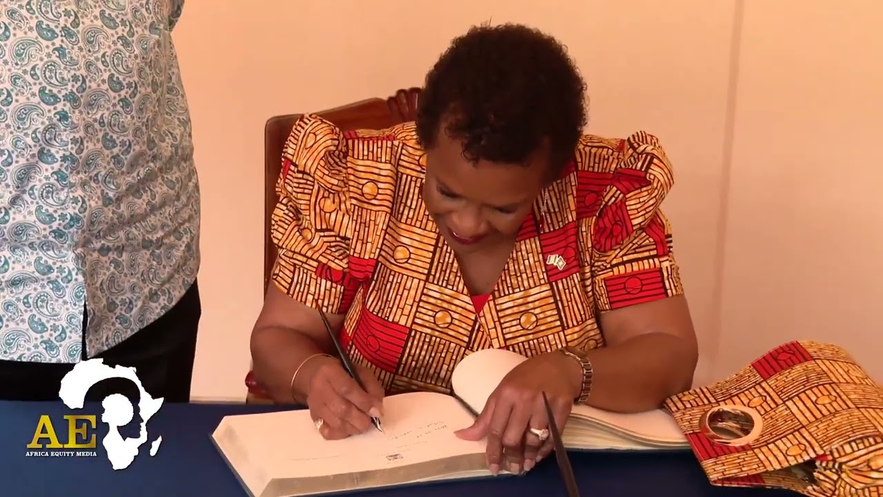 BARBADOS PRESIDENT DAME SANDRA MASON VISITS KENYA