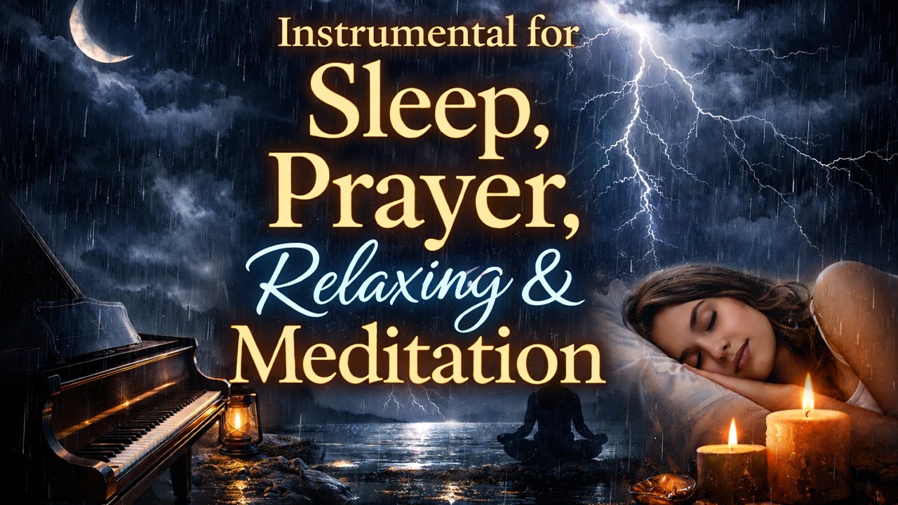 Peaceful Piano Instrumental for Sleep, Prayer, Relaxation & Meditation 🌙🎹