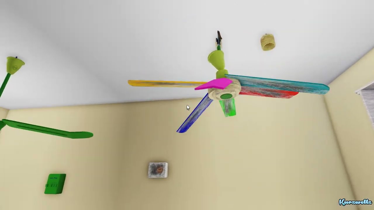 Wobbly Fan Gets a STUNNING RAINBOW Blade Makeover!