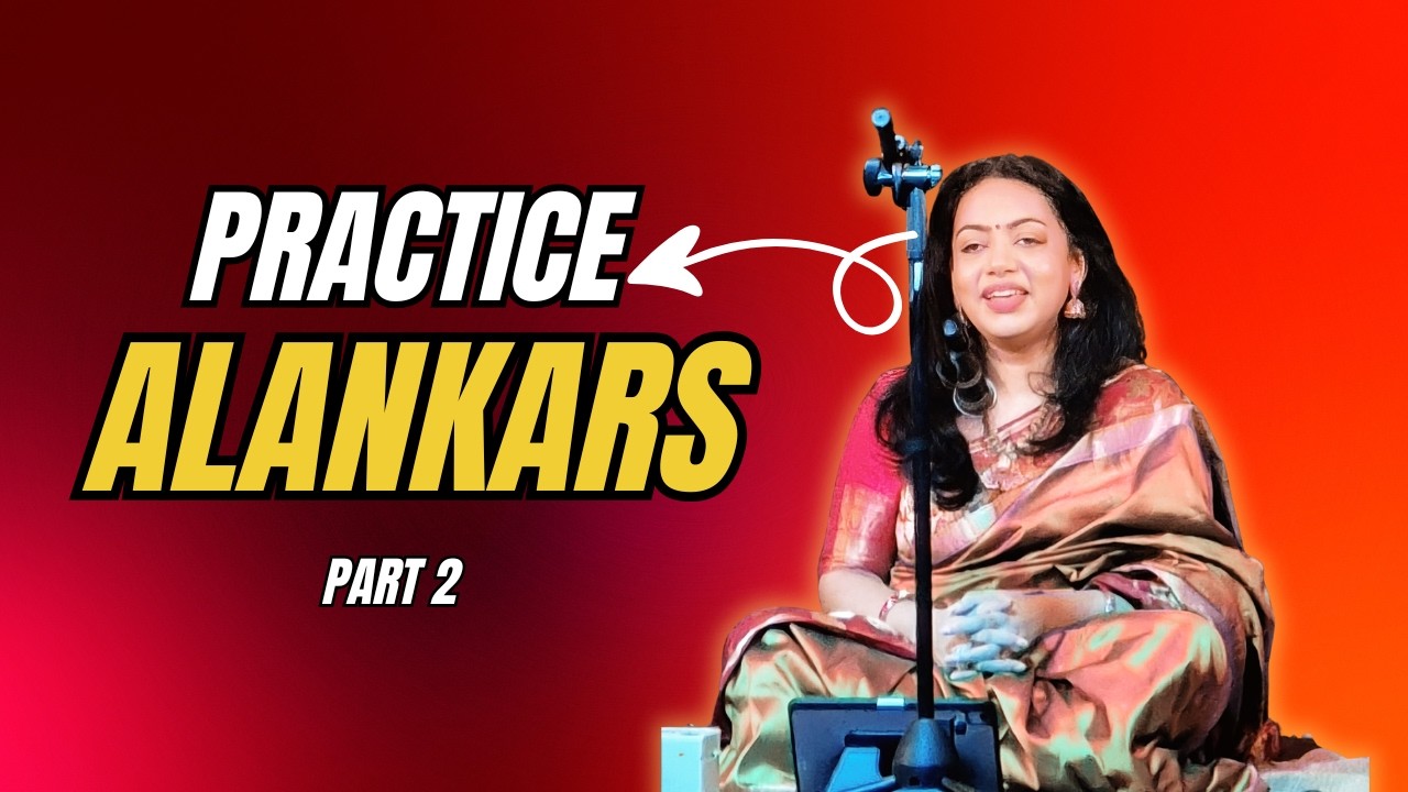 A scale Alankar 1 - 7 | Vocal riyaz with Tanpura and Tabla