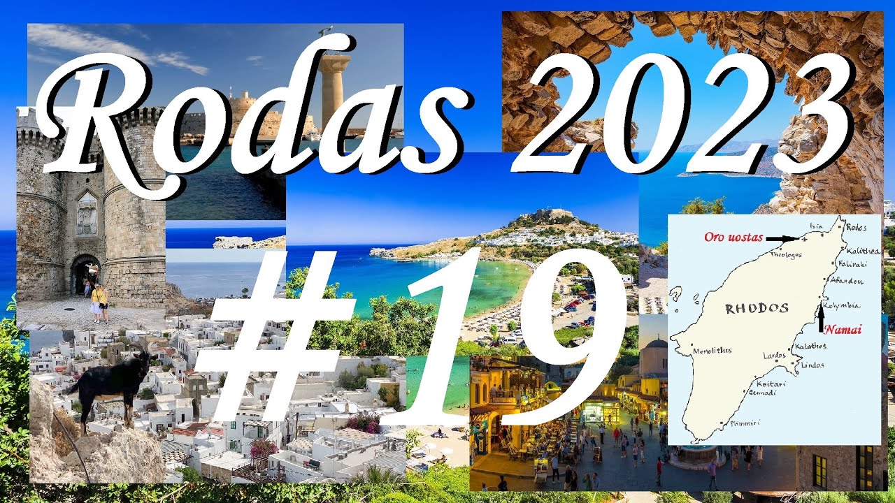 #19 - Rodas 2023 - Ar esate maudęsi iškart dvejose jūrose? Prasonisi Beach (Kattavia) - tai ta vieta