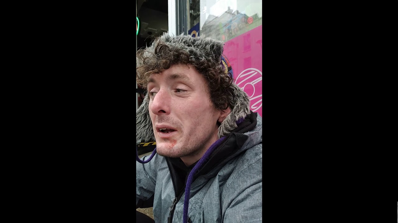 Patrick, homeless and hopeless Dublin 2021