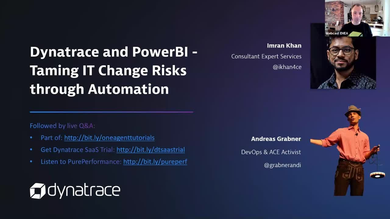 Dynatrace и PowerBI — снижение рисков, связанных с изменениями в ИТ, с помощью автоматизации