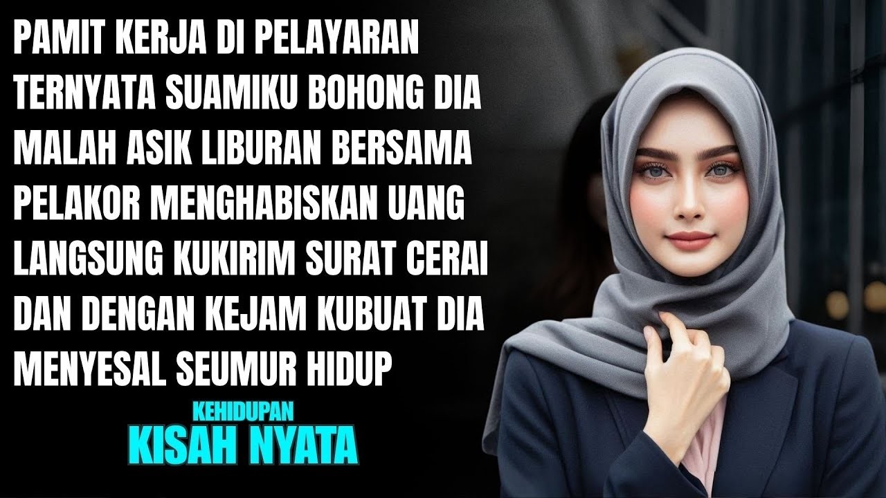 PAMIT KERJA DI PELAYARAN SUAMI TEGA BOHONG TERNYATA DIA LIBURAN BERSAMA PELAKOR-KUBUAT DIA MENYESAL.
