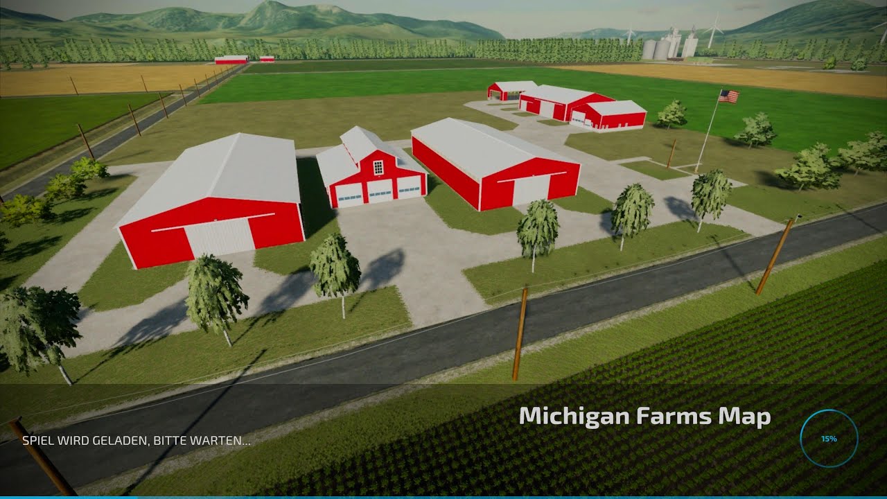 LS22 | Map angeschaut #105 - Michigan Farms Map | Konsolen, deutsch