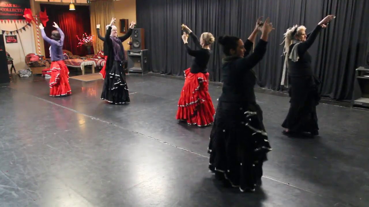 ATS® Shimmies, Shell Game and Cinnabar Red Dance Collective Dialect