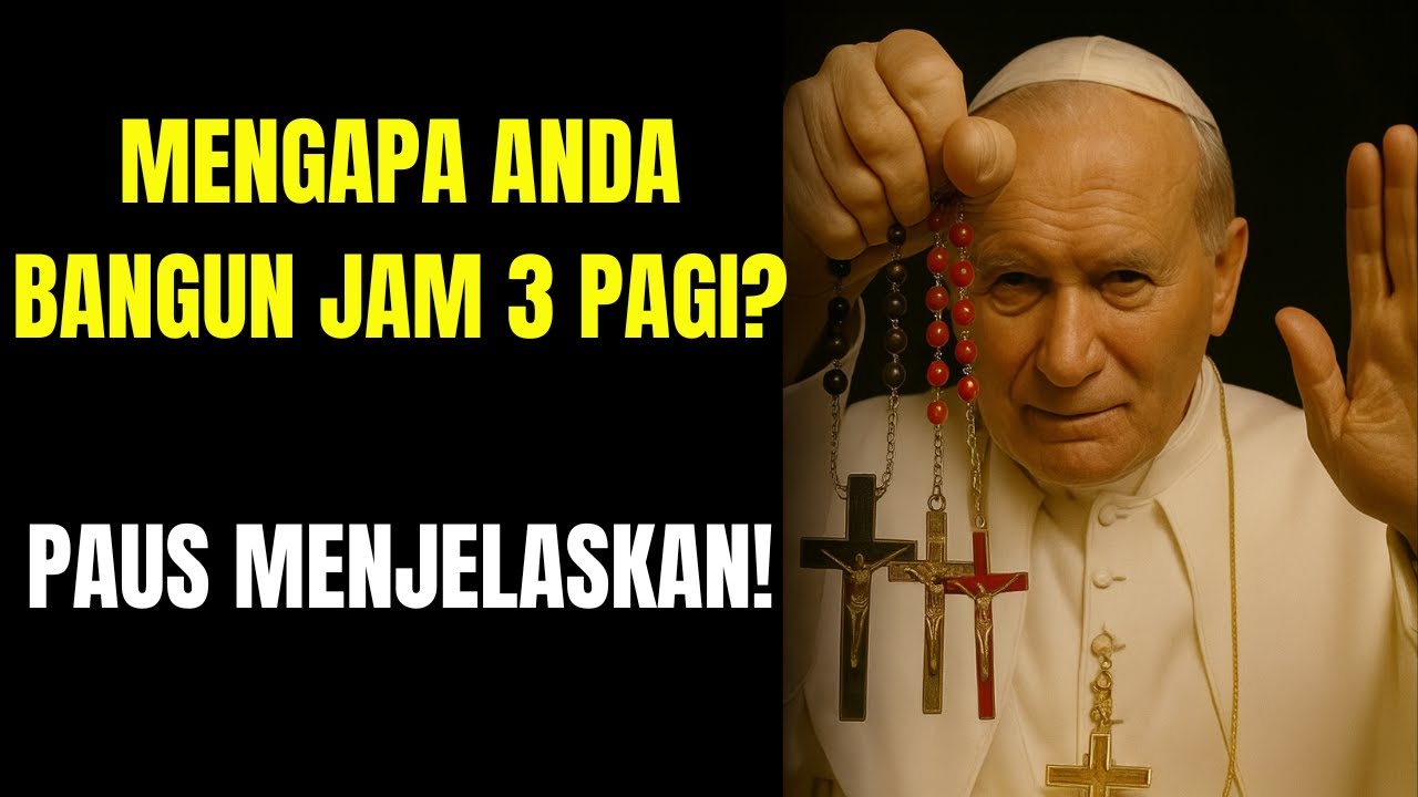 Kenapa Terbangun Jam 3-5 Pagi? | Paus Leo XIV Ungkap Makna Rohani
