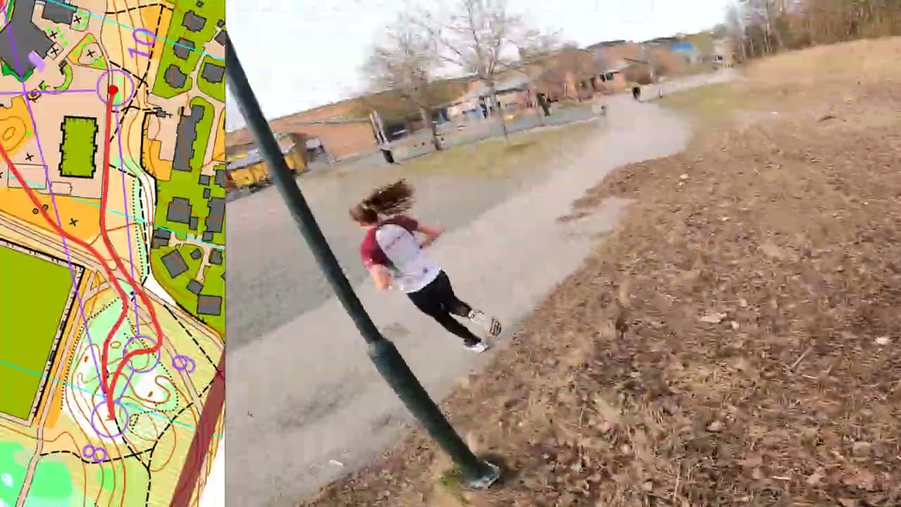Headcam Orienteering: Sognsvann, Oslo. Cup 2023 - Finale.
