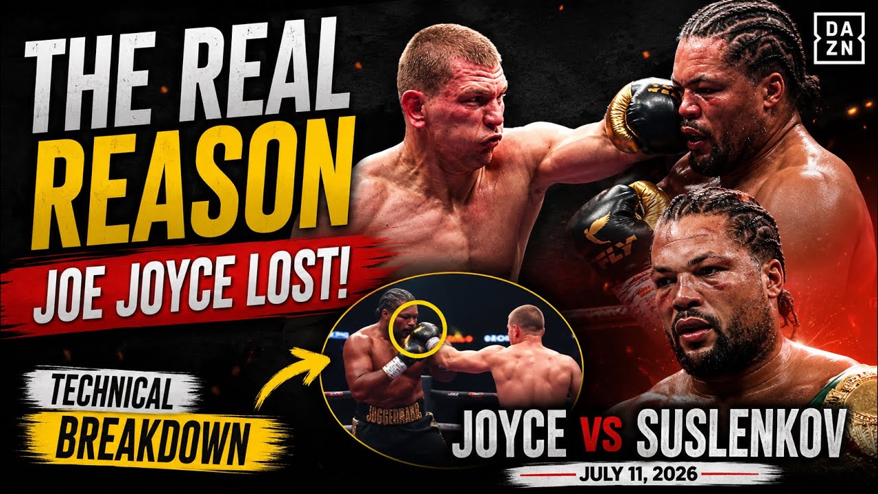 The Real Reason Joe Joyce Lost | Joe Joyce vs Artem Suslenkov Technical Breakdown