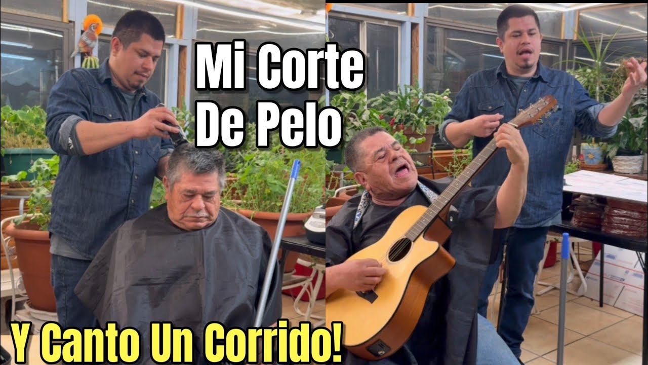Me Cortan El Pelo Y Canto Un Corrido 💈🎶🎸