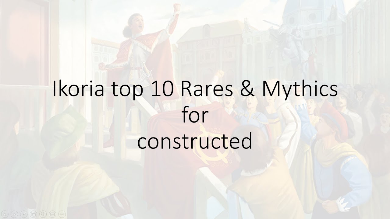 Ikoria standard top 10 cards rares & mythics - MTG set review