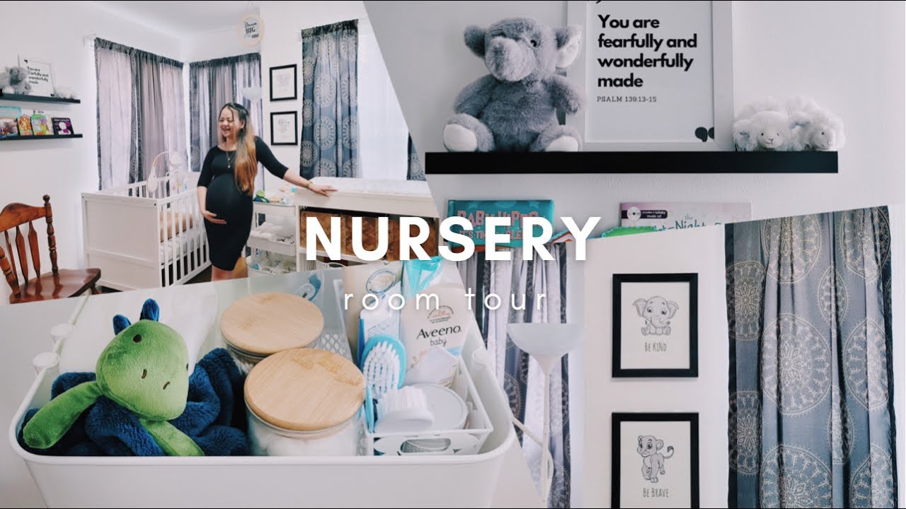 NURSERY organization + room tour | simple and neutral!