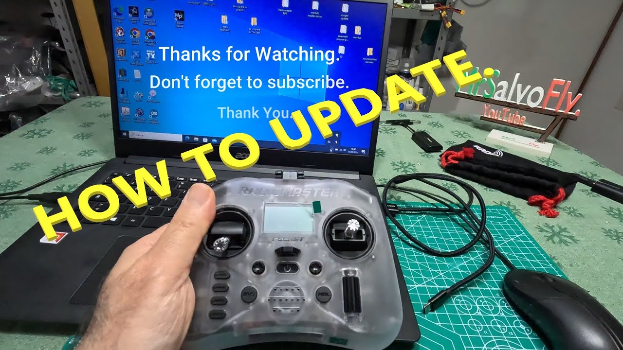RADIOMASTER POCKET 2.4Ghz. HOW TO UPDATE. EDGE-TX. ExpressLRS.