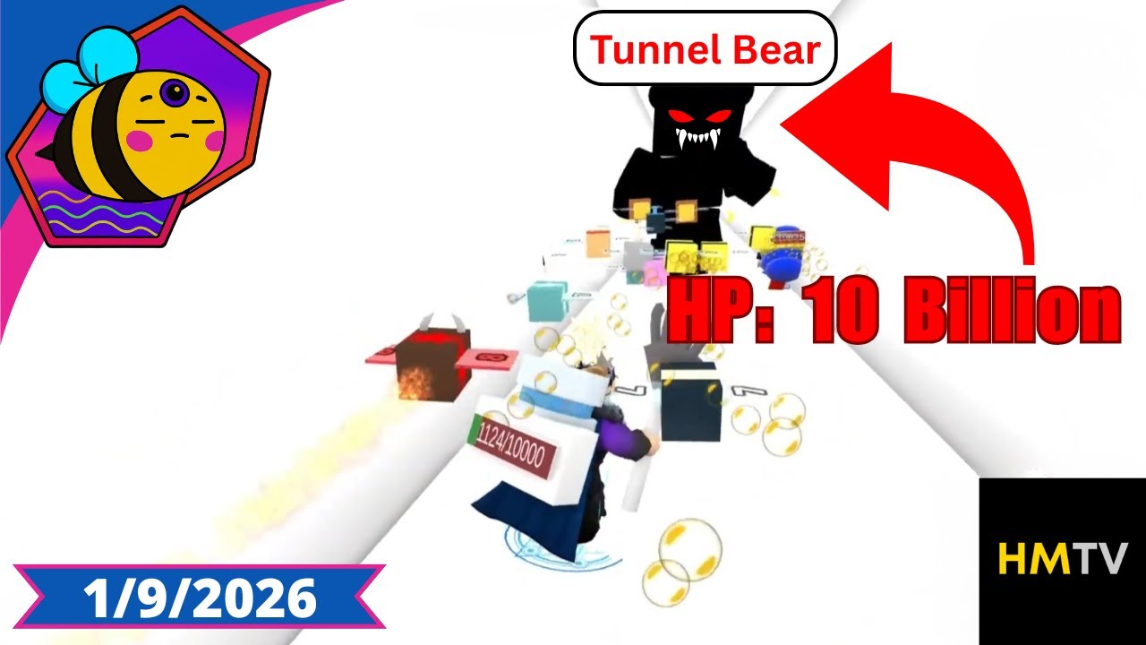 [MattyBee_] BEE SWARM SIMULATOR, FUNKY FRIDAY, THE TOWER | 1/9/2026