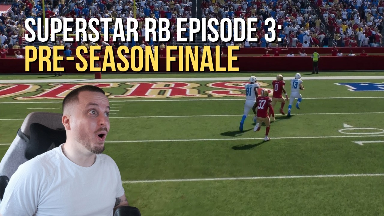 Reicht diese Leistung im Preseason Finale?? Madden 26 Superstar Halfback | Episode 3