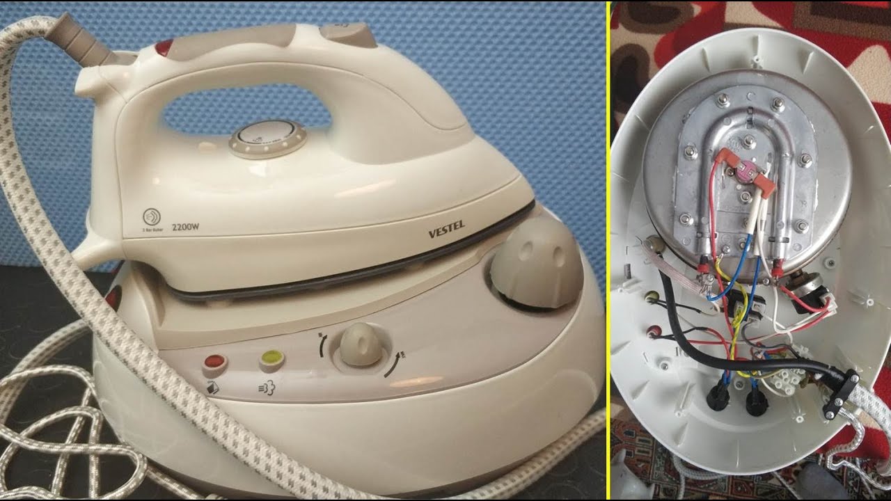 Buhar Kazanlı Ütü Sökümü ve Tamiri - Buhar Vermeme Arızası (Vestel V Press Serisi 2000)