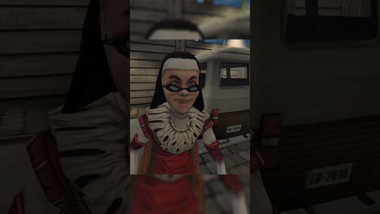 PLAYING EVIL NUN 1 IN NORMAL MODE EPIC ESCAPE || #granny #game #gameplay #win #green_mobg