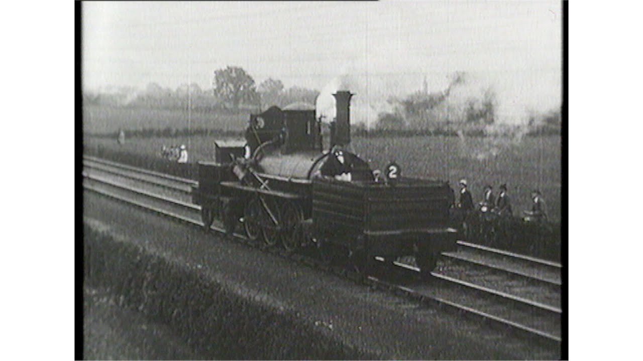 Парад локомотивов в честь 100-летия Стоктона и Дарлингтона, 1925 год.