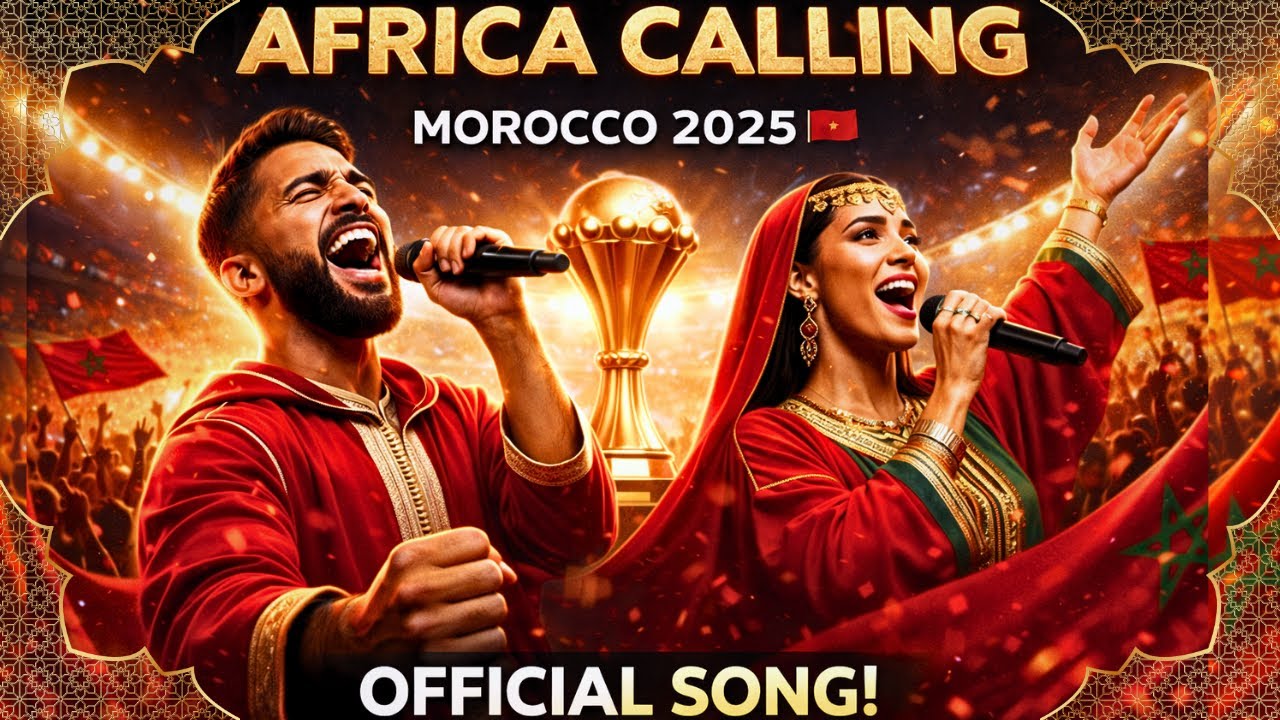 CAN Morocco 2025 🇲🇦 Official Song | Africa Is Calling | الأغنية الرسمية لكأس إفريقيا 2025 في المغرب
