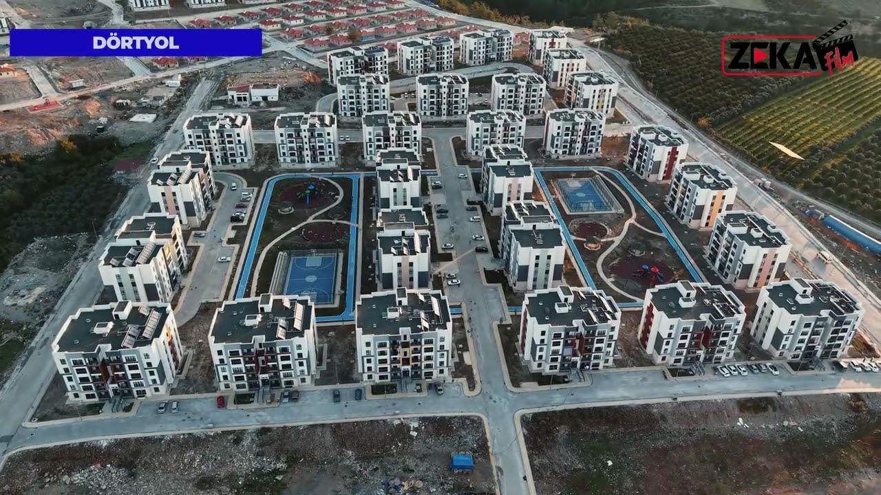 Toki projelerinin drone çekimlerine zeka film imzası attık🎬