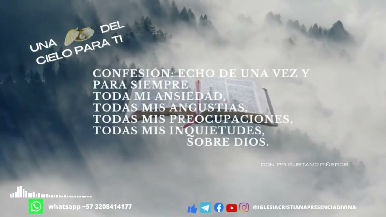 🎥🔴ICPD  Perlitas del Cielo   ECHANDO  toda vuestra ansiedad sobre él  Pr Gustavo Piñeros