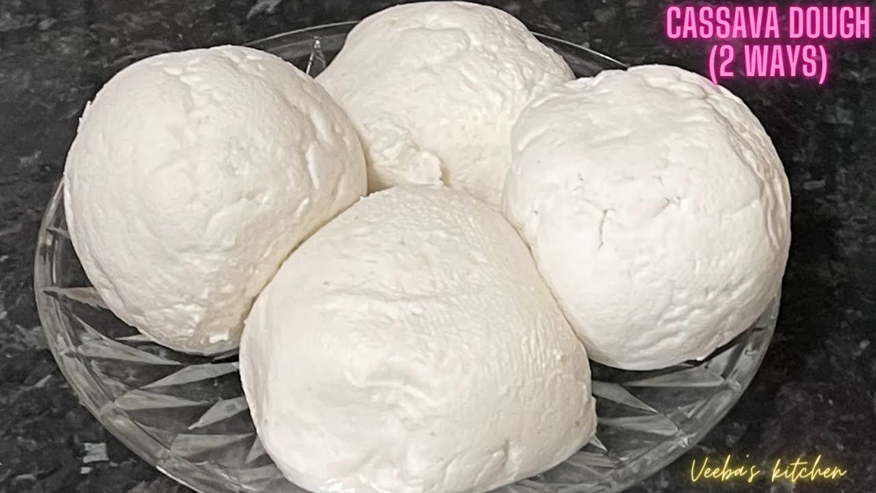 CASSAVA DOUGH WITHOUT A BLENDER OR FOOD PROCESSOR (TWO WAYS).