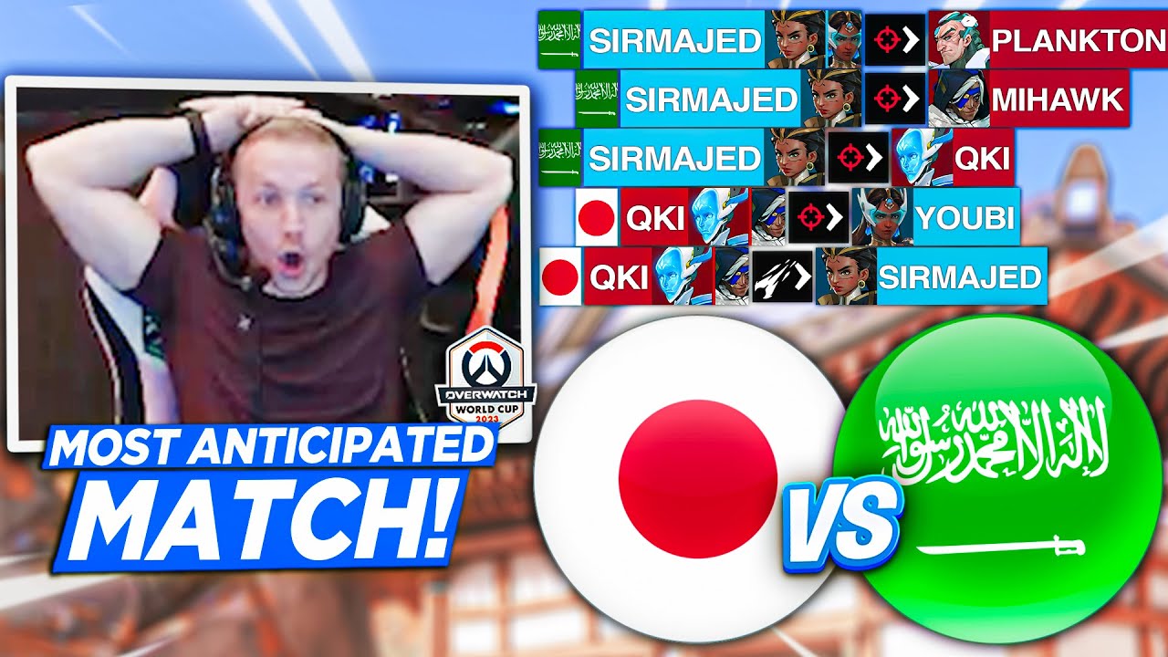 Jay3 Reacts to Saudi Arabia VS Japan | Overwatch 2 World Cup 2023 Group Stage