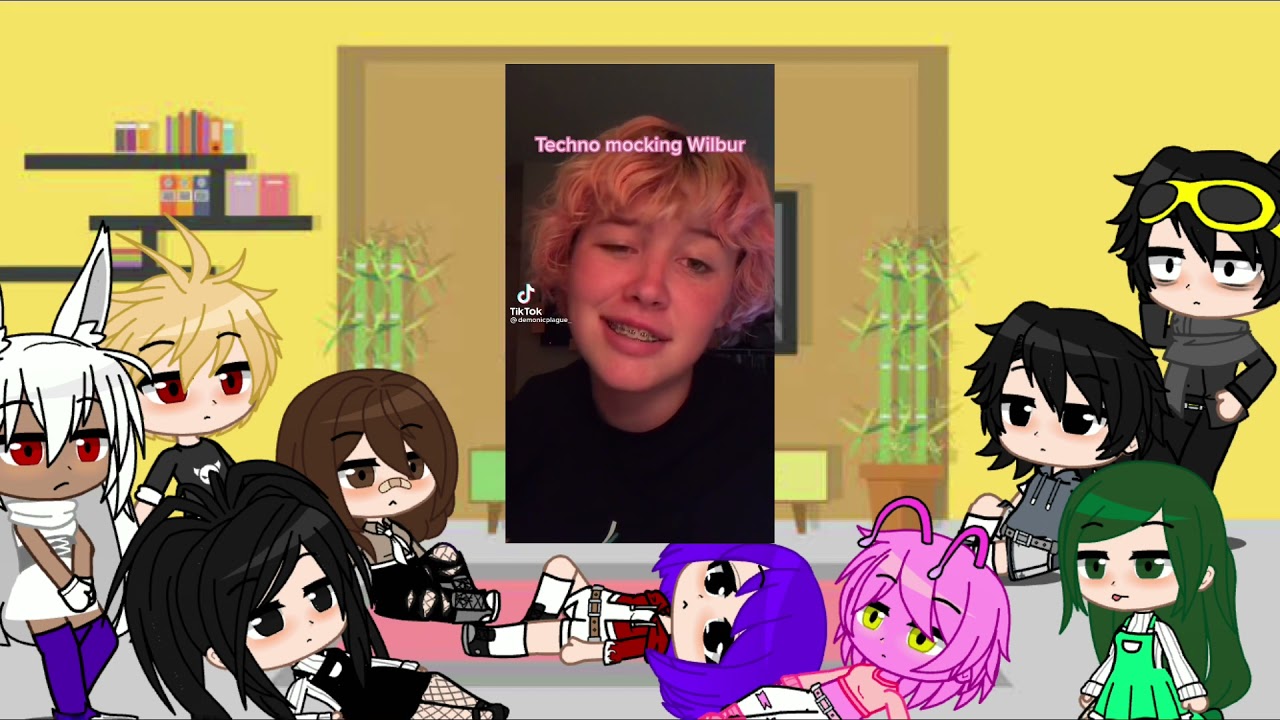 Bnha reacts to Midoryia as Technoblade || part one ||