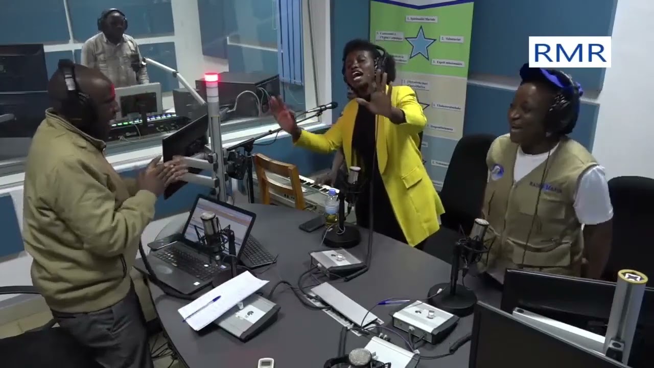 Bibiane MANISHIMWE MURI STUDIO ZA RADIO MARIA RWANDA #IGITARAMO