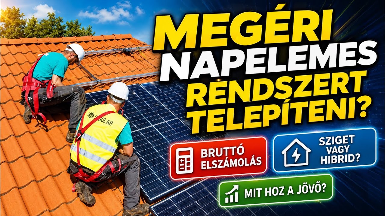 Minden amit a Napelemről tudni érdemes! #napelem