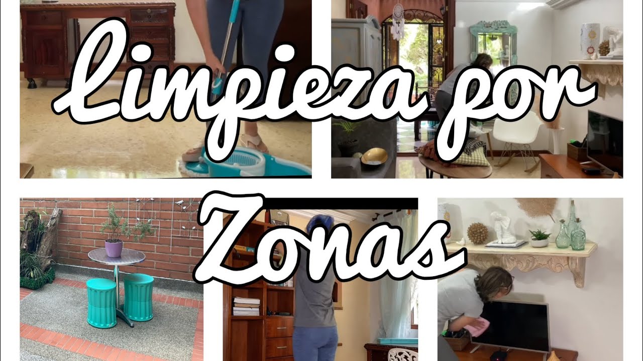 Limpieza por zona / Rutinas de limpieza / limpia conmigo / motivación para limpiar