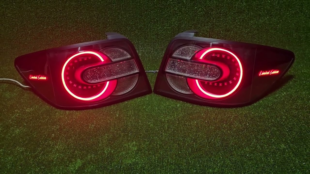 Mazda CX-7 воскрешаем оптику с нуля Led stop