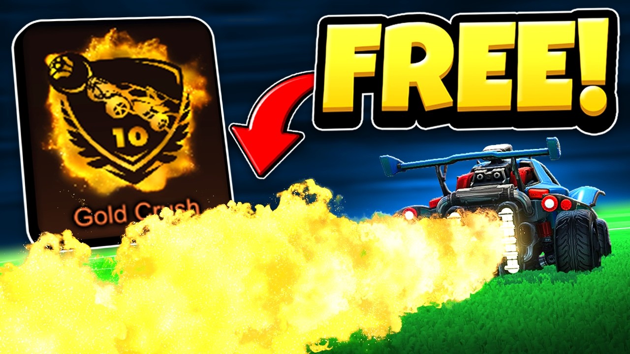FREE GOLD CRUSH BOOST in Rocket League Season 19! (New Alpha Boost?)