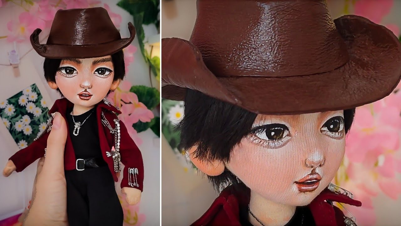 Making Jin as a Doll | Handmade Fabric Doll