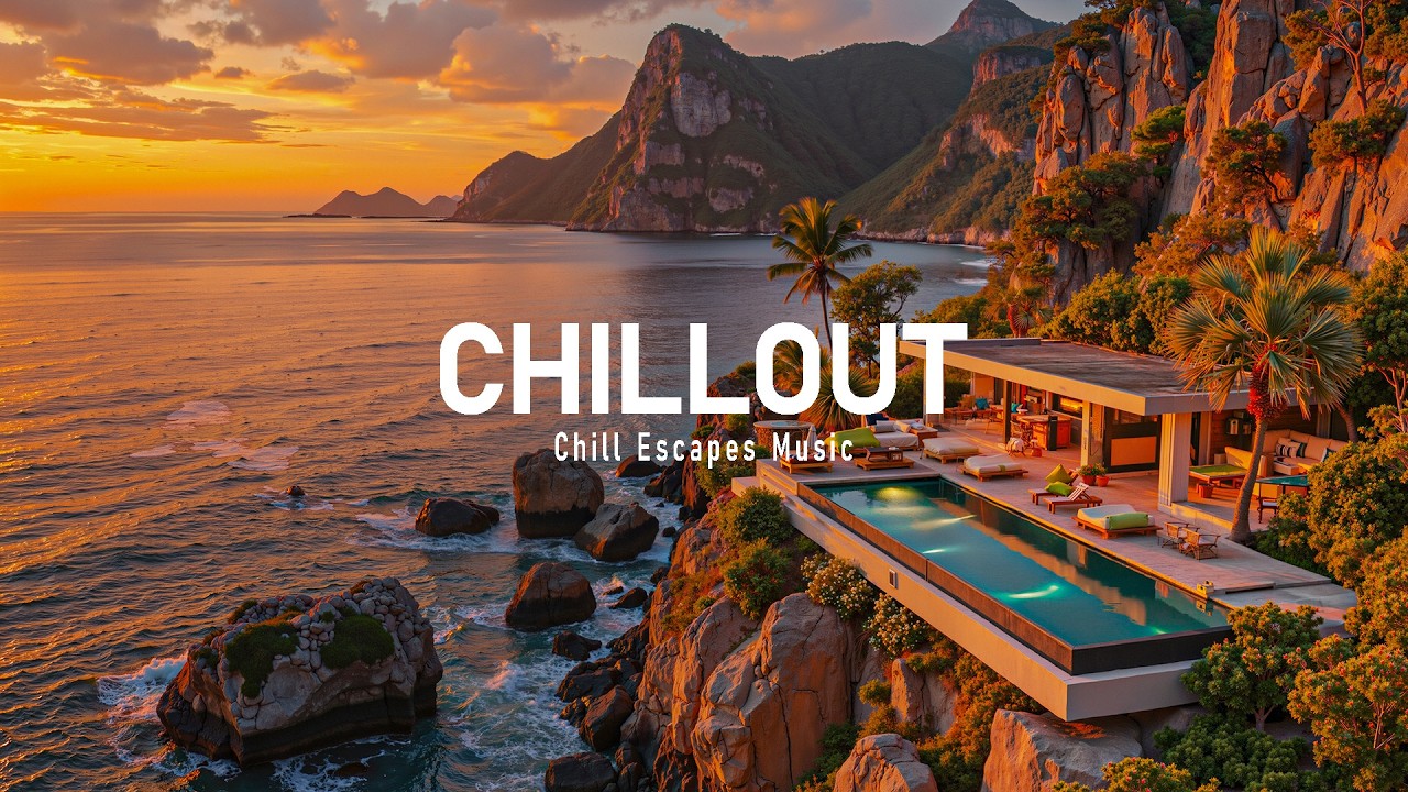 Tropical Sunset Escape 🌴🌅✨ Luxury Chillout Lounge Music to Relax and Unwind