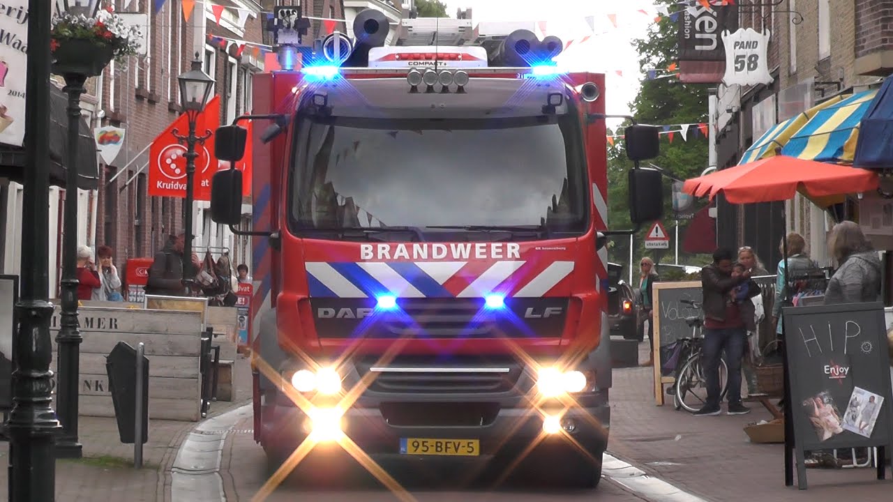 [Bull horn] Brandweer TS63-1 naar brand in Brielle
