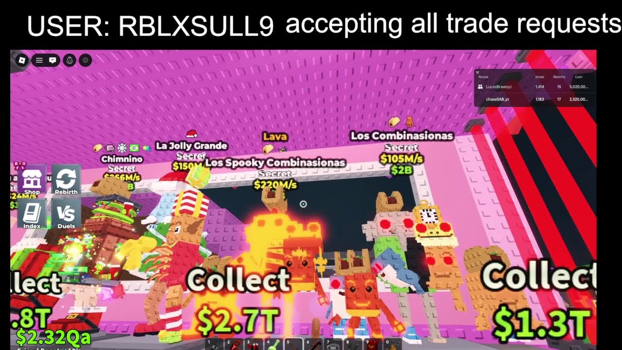 TRADING SAB TRADING MACHINE ONLY!!!!! LF GOOD STUFF