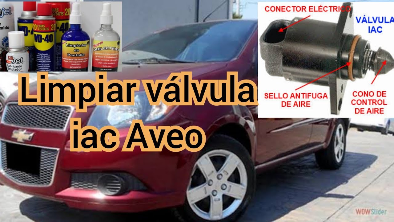 Mi método de limpieza Válvula iac,Aveo,Pontiac g3 Chevy.