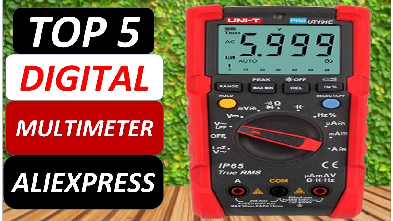 5 najlepszych multimetr&oacute;w cyfrowych w 2026 roku na AliExpress
