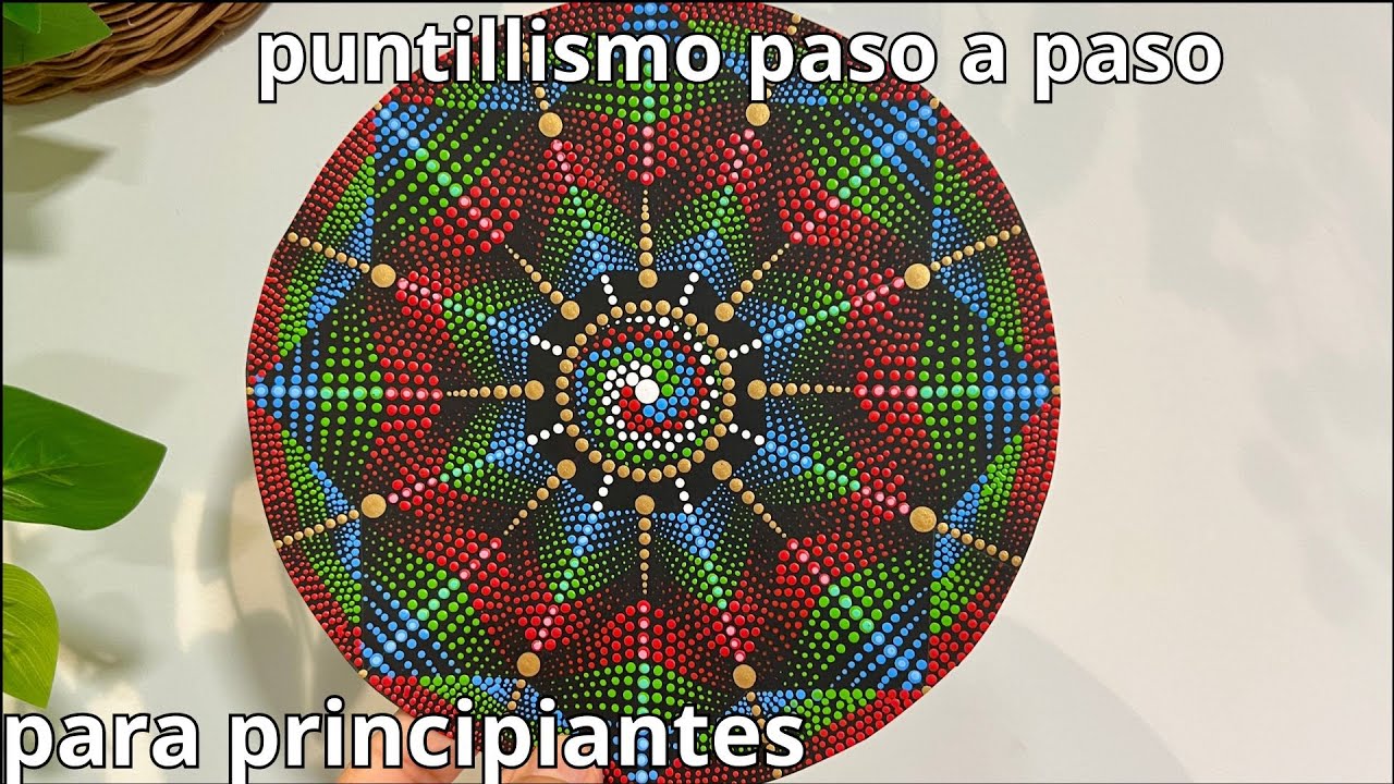 puntillismo paso a paso