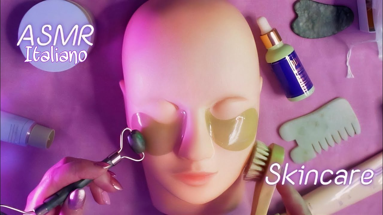 ASMR POV Ti Faccio Skincare e Pulizia del Viso, Delicatamente 😴 Roleplay Rilassante e Soddisfacente