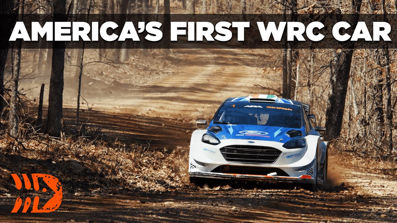 First Modern WRC Car In America | M-Sport Ford Fiesta WRC