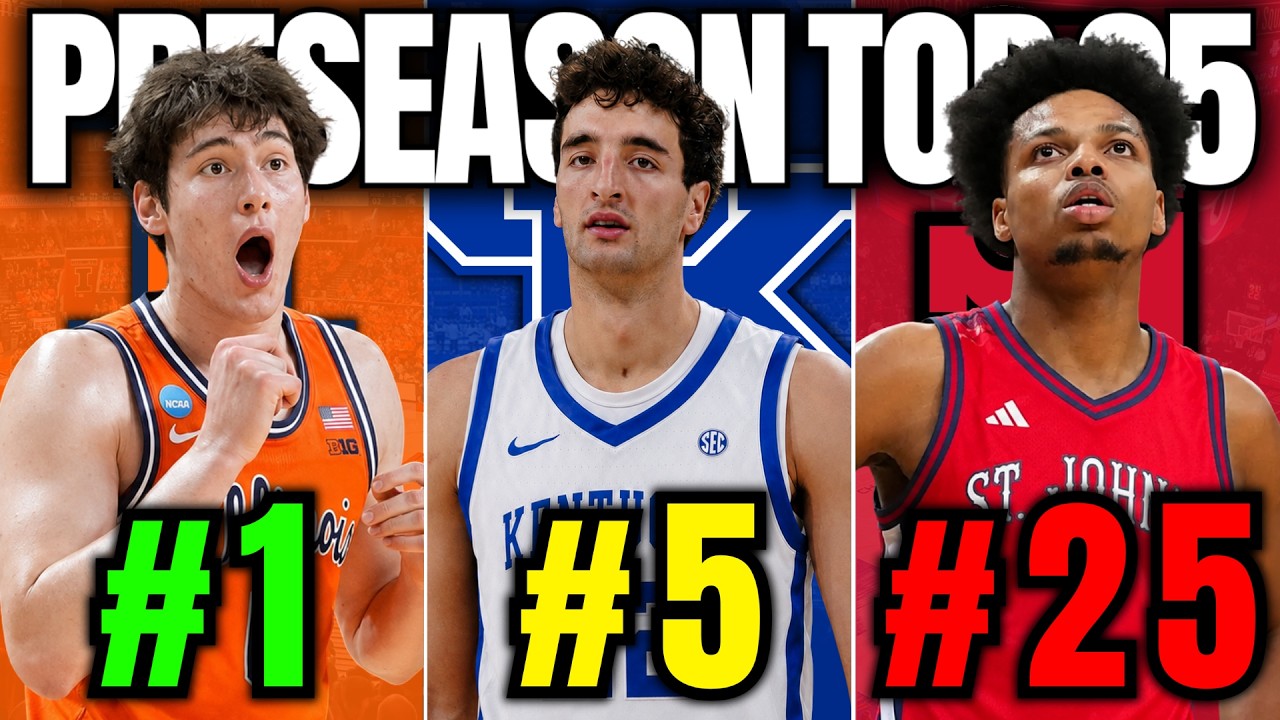 College Basketball Preseason Top 25 Rankings