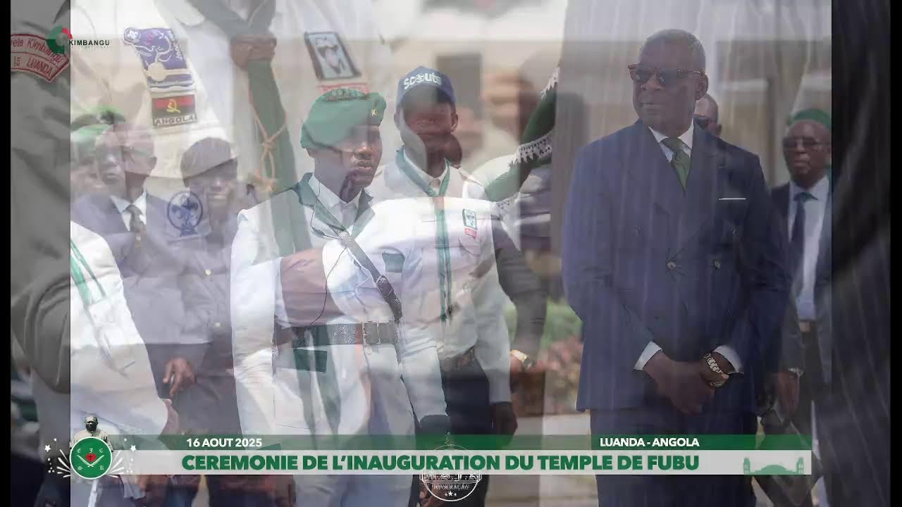 Inauguration du temple en Angola - Fubu