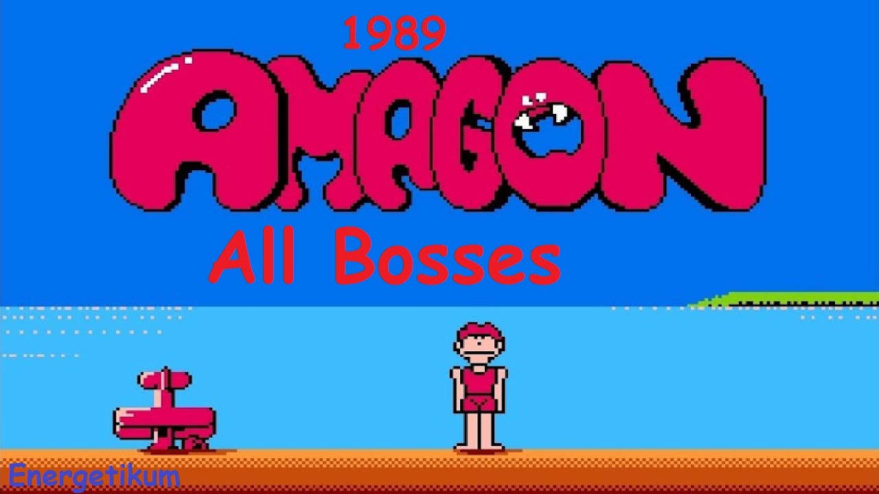 Amagon - all bosses (все боссы) [NES]