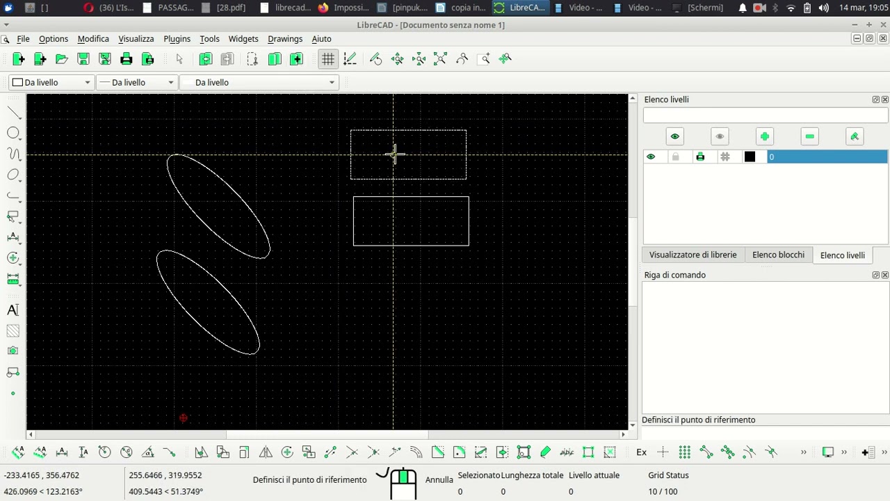 libreCad copia incolla